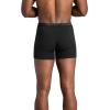 imageFruit of the Loom Mens 4Way Stretch Boxer Briefs  Lightweight ampamp Moisture Wicking Underwear  Long Regular Leg ampamp TrunkRegular Leg  Cotton Stretch  BlackGrey