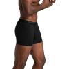 imageFruit of the Loom Mens 4Way Stretch Boxer Briefs  Lightweight ampamp Moisture Wicking Underwear  Long Regular Leg ampamp TrunkRegular Leg  Cotton Stretch  BlackGrey