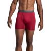 imageFruit of the Loom Mens 4Way Stretch Boxer Briefs  Lightweight ampamp Moisture Wicking Underwear  Long Regular Leg ampamp TrunkRegular Leg  Micro Stretch  Colors May Vary