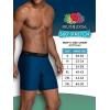 imageFruit of the Loom Mens 4Way Stretch Boxer Briefs  Lightweight ampamp Moisture Wicking Underwear  Long Regular Leg ampamp TrunkTrunk  Micro Stretch  Colors May Vary