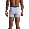 imageFruit of the Loom Mens Breathable Boxer Briefs Moisture Wicking Underwear Assorted Color MultipacksCotton Mesh  BlackGrey