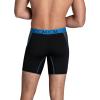 imageFruit of the Loom Mens Breathable Boxer Briefs Moisture Wicking Underwear Assorted Color MultipacksPerformance Stretch  Blue