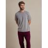 imageFruit of the Loom Mens Crafted Comfort Tee Relaxed ampamp Classic Fit Sizes S2xClassic Fit  Cotton  Rock