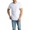 imageFruit of the Loom Mens Crafted Comfort Tee Relaxed ampamp Classic Fit Sizes S2xClassic Fit  Pima Cotton  2 Pack  WhiteNavy