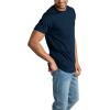 imageFruit of the Loom Mens Crafted Comfort Tee Relaxed ampamp Classic Fit Sizes S2xClassic Fit  Pima Cotton  Navy