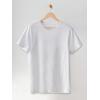 imageFruit of the Loom Mens Crafted Comfort Tee Relaxed ampamp Classic Fit Sizes S2xClassic Fit  Pima Cotton  White