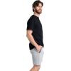 imageFruit of the Loom Mens Eversoft Cotton Short Sleeve Pocket TShirts Breathable 2Pack2 Pack  Black