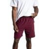 imageFruit of the Loom Mens Eversoft Cotton Shorts with Pockets S4XL2 Pack  Maroon