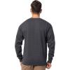 imageFruit of the Loom Mens Moisture Wicking Eversoft Fleece SweatshirtBlack Heather