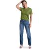 imageFruit of the Loom Recover Cotton TShirt Made with Sustainable Low Impact Recycled Fiber2 Pack  Grey HeatherAntique Green