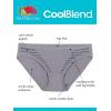imageFruit of the Loom Womens Breathable Underwear Retired ColorsCoolblend  Bikini  4 Pack  Colors May Vary
