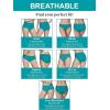 imageFruit of the Loom Womens Breathable Underwear Retired ColorsCooling Stripes  Bikini  6 Pack  Colors May Vary