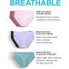 imageFruit of the Loom Womens Breathable Underwear Retired ColorsCotton Mesh  Bikini  6 Pack  Colors May Vary