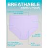 imageFruit of the Loom Womens Breathable Underwear Retired ColorsCotton Mesh  Brief  6 Pack  Colors May Vary