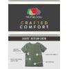 imageFruit of the Loom Womens Crafted Comfort Pima Cotton Short Sleeve TshirtsCrew  2 Pack  BlackHedge