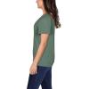 imageFruit of the Loom Womens Crafted Comfort Pima Cotton Short Sleeve TshirtsCrew  Hedge