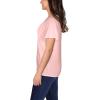 imageFruit of the Loom Womens Crafted Comfort Pima Cotton Short Sleeve TshirtsCrew  Sweetheart Pink
