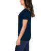 imageFruit of the Loom Womens Crafted Comfort Pima Cotton Short Sleeve TshirtsVneck  Navy