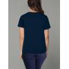 imageFruit of the Loom Womens Crafted Comfort Pima Cotton Short Sleeve TshirtsVneck  Navy