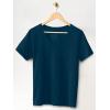 imageFruit of the Loom Womens Crafted Comfort Pima Cotton Short Sleeve TshirtsVneck  Navy