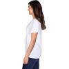 imageFruit of the Loom Womens Crafted Comfort Pima Cotton Short Sleeve TshirtsVneck  White