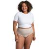 imageFruit of the Loom Womens Plus Size Underwear Briefs Designed to Fit Your CurvesBrief  Cotton Mesh  Colors May Vary