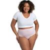 imageFruit of the Loom Womens Plus Size Underwear Briefs Designed to Fit Your CurvesBrief  Micro Mesh  Colors May Vary