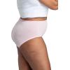 imageFruit of the Loom Womens Plus Size Underwear Briefs Designed to Fit Your CurvesBrief  Micro Mesh  Colors May Vary