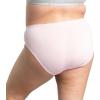 imageFruit of the Loom Womens Plus Size Underwear Briefs Designed to Fit Your CurvesHi Cut  Micro Mesh  Colors May Vary