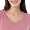 imageFruit of the Loom Womens Short Sleeve Tee and Pant 2 Piece Sleep Pajama SetAntique Heather Blush