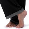 imageFruit of the Loom Womens Short Sleeve Tee and Pant 2 Piece Sleep Pajama SetBlack