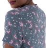 imageFruit of the Loom Womens Short Sleeve Tee and Pant 2 Piece Sleep Pajama SetFloral