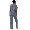imageFruit of the Loom Womens Short Sleeve Tee and Pant 2 Piece Sleep Pajama SetFloral