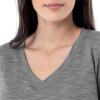 imageFruit of the Loom Womens Short Sleeve Tee and Pant 2 Piece Sleep Pajama SetHeather Grey