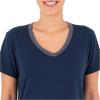 imageFruit of the Loom Womens Short Sleeve Tee and Pant 2 Piece Sleep Pajama SetMidnight Blue