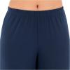 imageFruit of the Loom Womens Short Sleeve Tee and Pant 2 Piece Sleep Pajama SetMidnight Blue