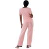 imageFruit of the Loom Womens Short Sleeve Tee and Pant 2 Piece Sleep Pajama SetSoft Pink