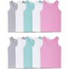 imageFruit of the Loom Girls Undershirts Camis ampamp TanksToddler Tank  10 Pack  Assorted