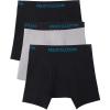 imageFruit of the Loom Mens Breathable Boxer Briefs Moisture Wicking Underwear Assorted Color MultipacksCotton Mesh  BlackGrey