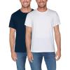 Classic Fit - Pima Cotton - 2 Pack - White/Navy