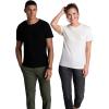 2 Pack - Black/Ivory