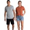 2 Pack - Mars Red/Grey Heather