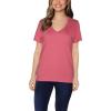 V-neck - Ginger Zinger Pink