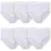 imageFruit of the Loom Womens Plus Size Underwear Briefs Designed to Fit Your CurvesBrief  Cotton  White