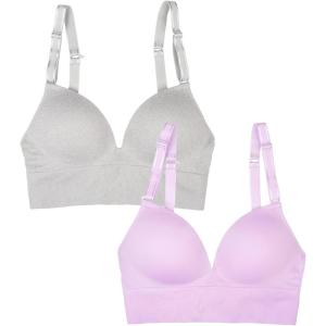imageA Fresh Collection Confidence Boost Seamless Push Up Bra 2 Pack