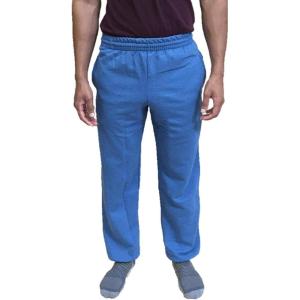 imageFruit of the Loom Best Collection Mens Fleece Elastic Bottom PantBlue My Mind