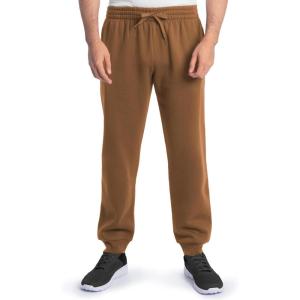 imageFruit of the Loom Best Collection Mens Fleece Elastic Bottom PantGolden Pecan