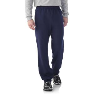 imageFruit of the Loom Best Collection Mens Fleece Elastic Bottom PantJnavy
