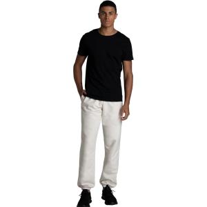 imageFruit of the Loom Eversoft Fleece Elastic Bottom Sweatpants with Pockets Relaxed Fit Moisture Wicking BreathableSweet Cream