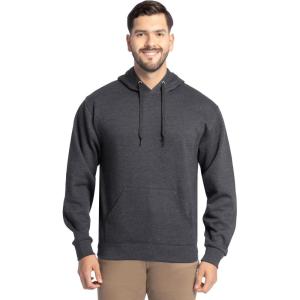 imageFruit of the Loom Eversoft Fleece Hoodies Pullover ampamp Full Zip Moisture Wicking ampamp Breathable Sizes S4xBlack Heather Pullover